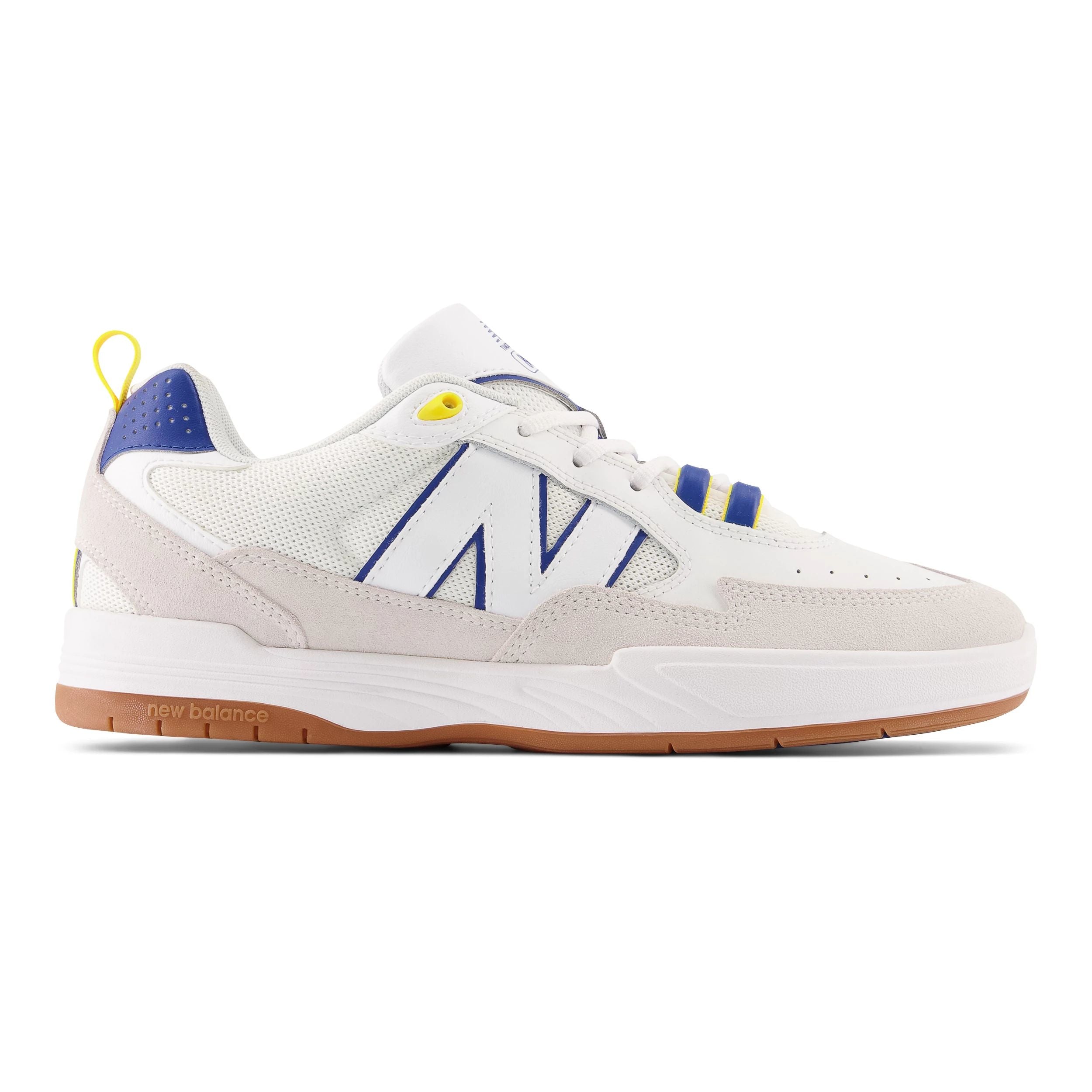 White/Blue NM808 Tiago Lemos NB Numeric Skateboard Shoe