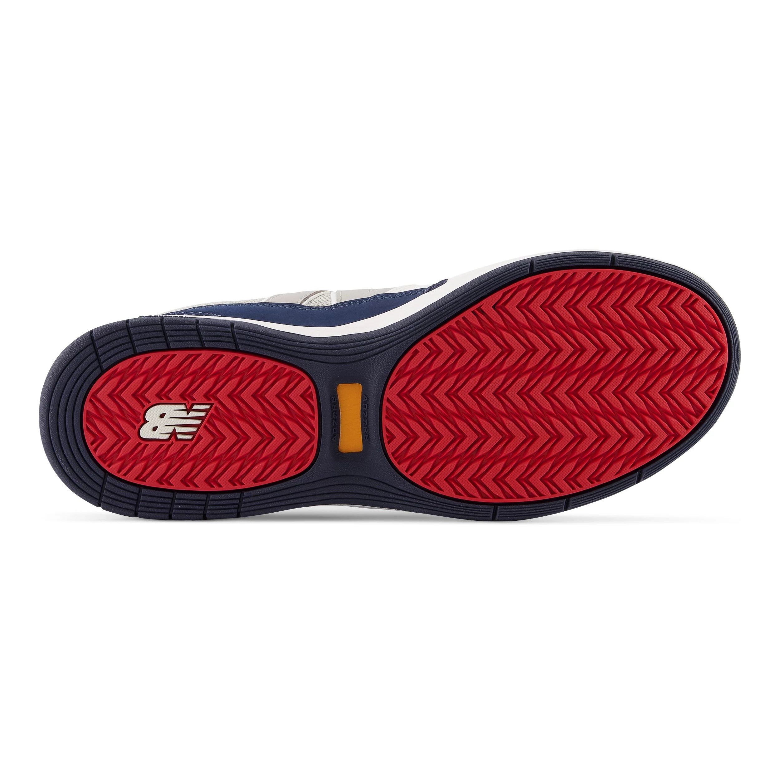 White/Navy Tiago Lemos NM808 NB Numeric Skateboard Shoe Bottom