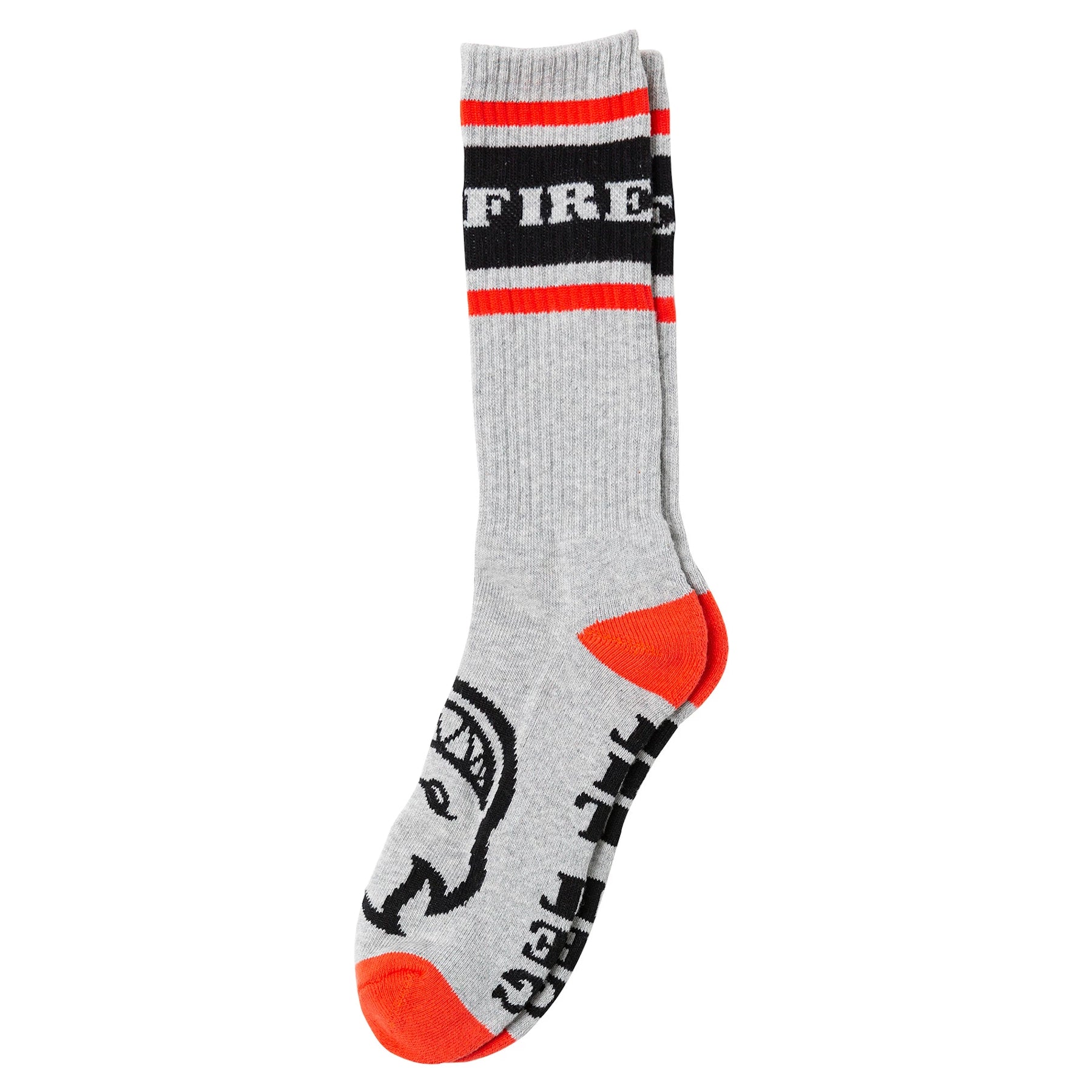 Heather Grey OG Classic Spitfire Wheels Socks