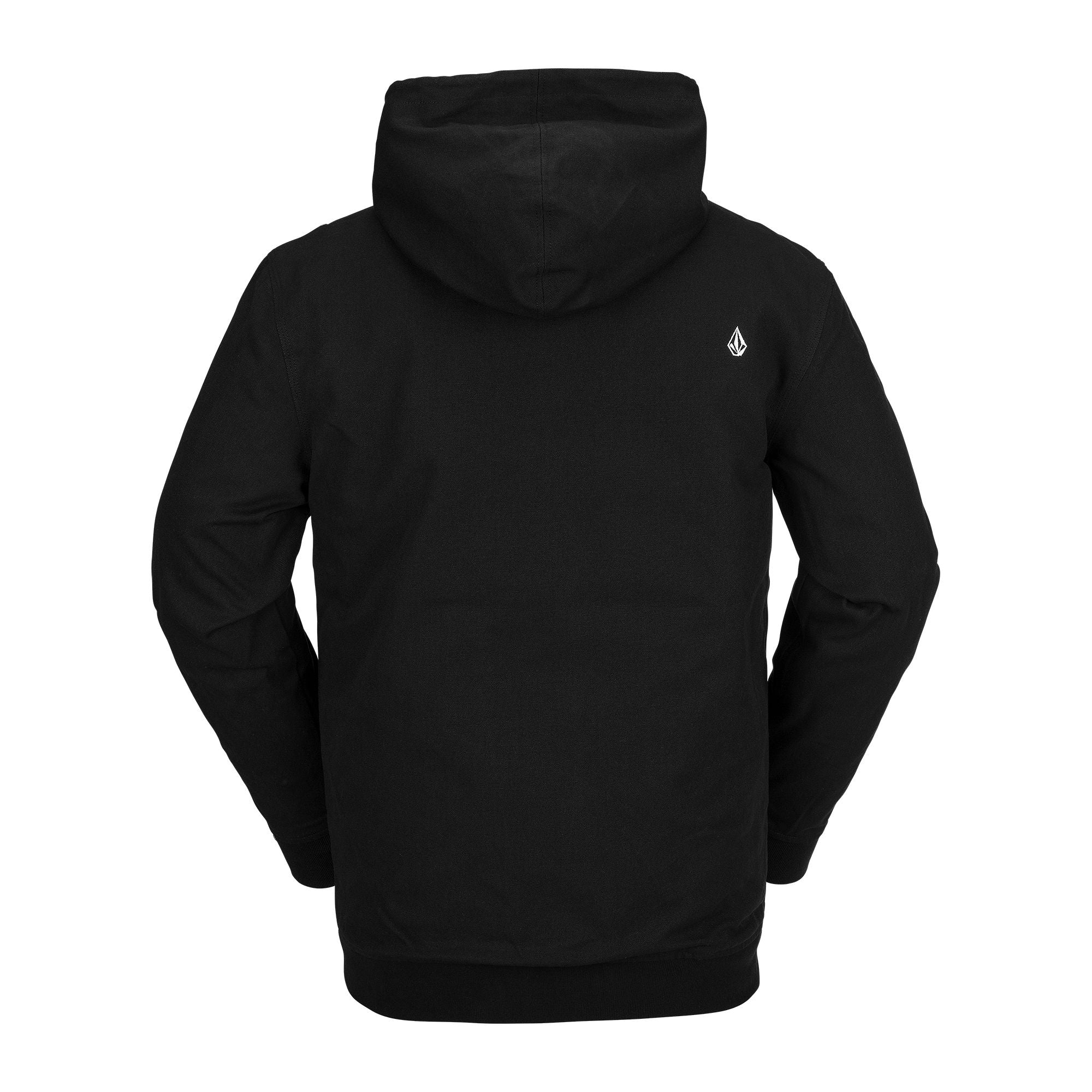 Black Dustbox Volcom Snowboard Jacket Back