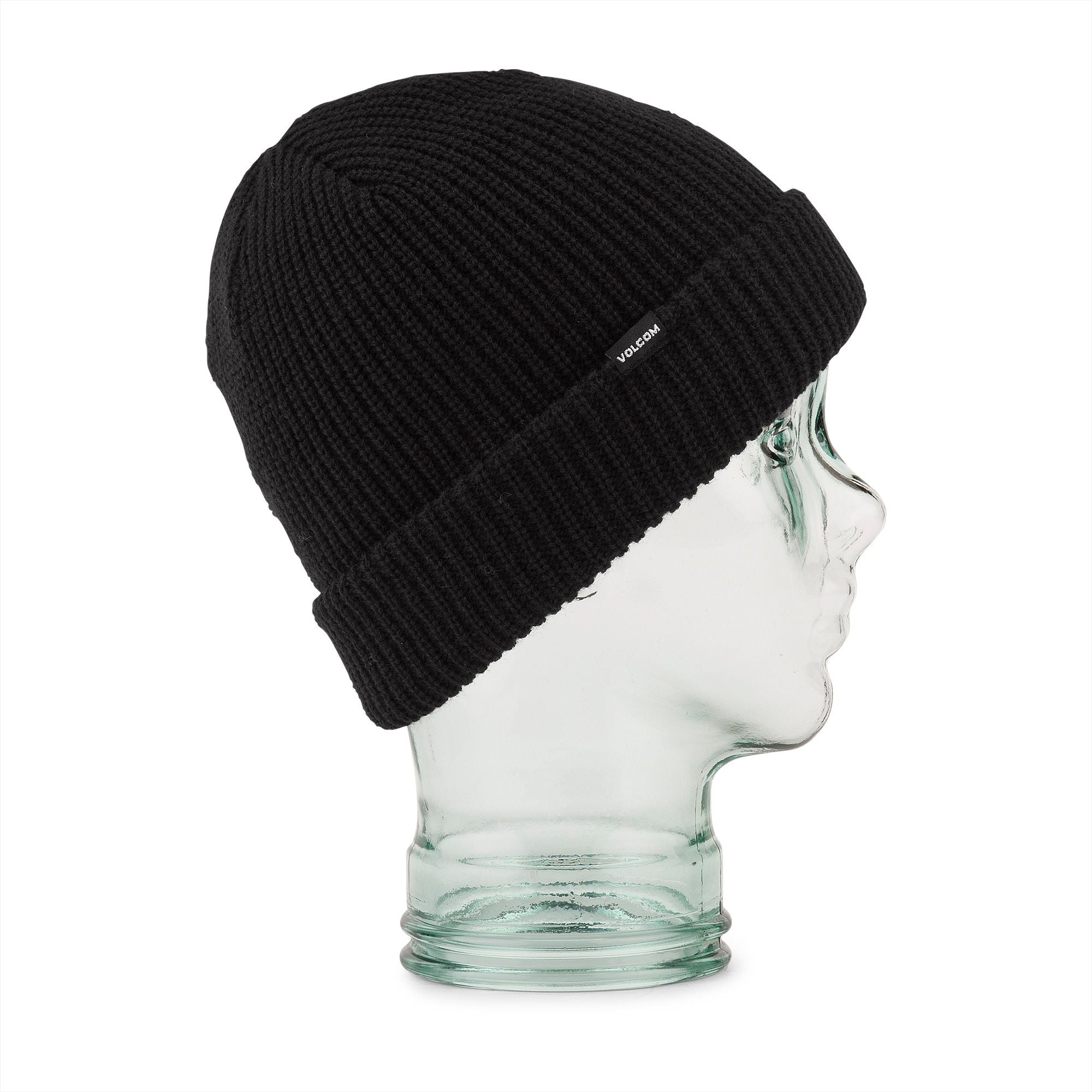 Black Volcom Sweep Beanie