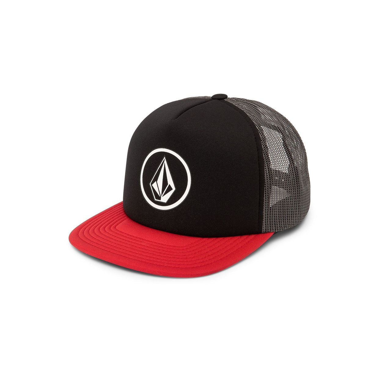 Volcom Full Frontal Cheese Snapback Hat - True Red