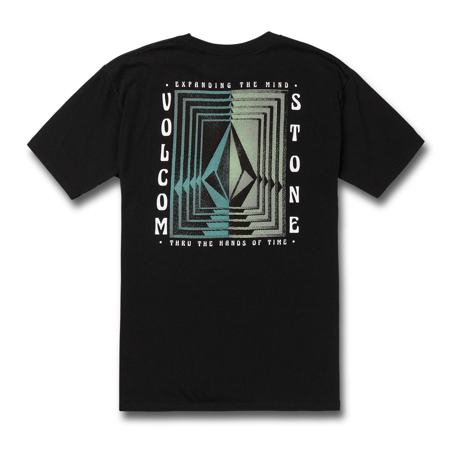 Black Reverberation Volcom T-Shirt Back