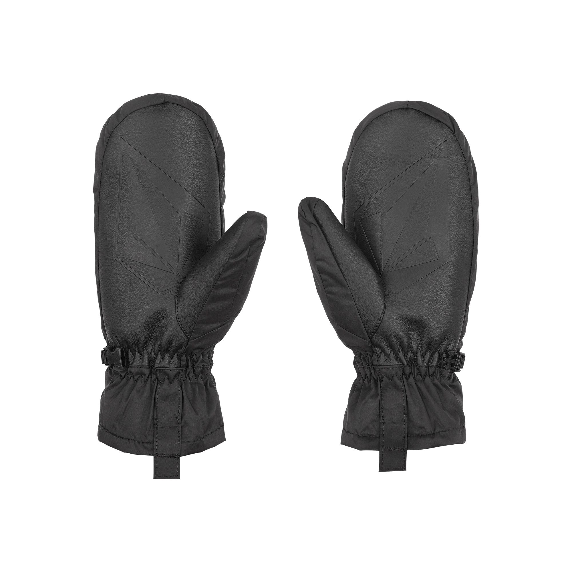 Black Puff Puff Volcom Snowboarding Mitts