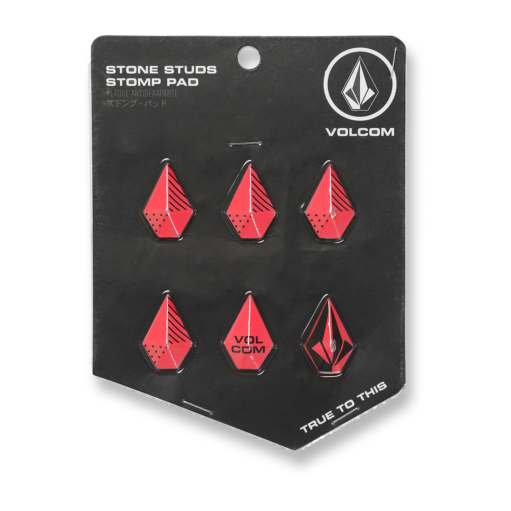 Orange Shock Mini Stud Volcom Stomp Pads