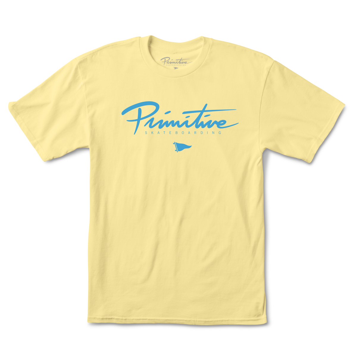Primitive Core Logo Tee - Banana Yellow