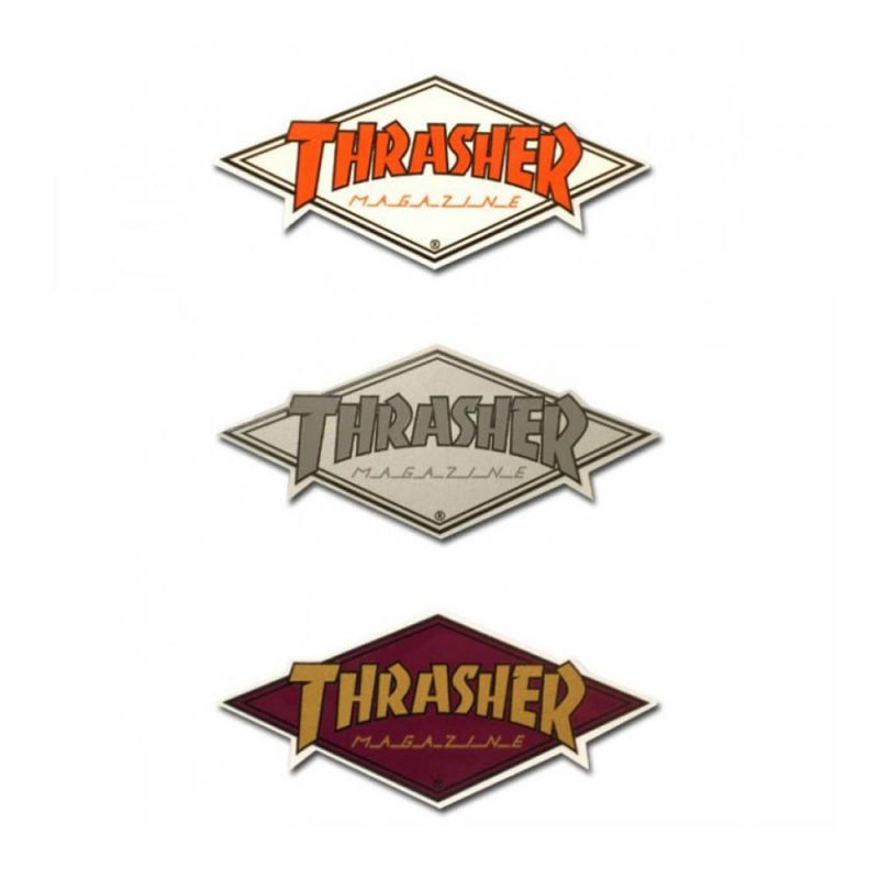 Thrasher Magazine Diamond Logo Skateboard Sticker