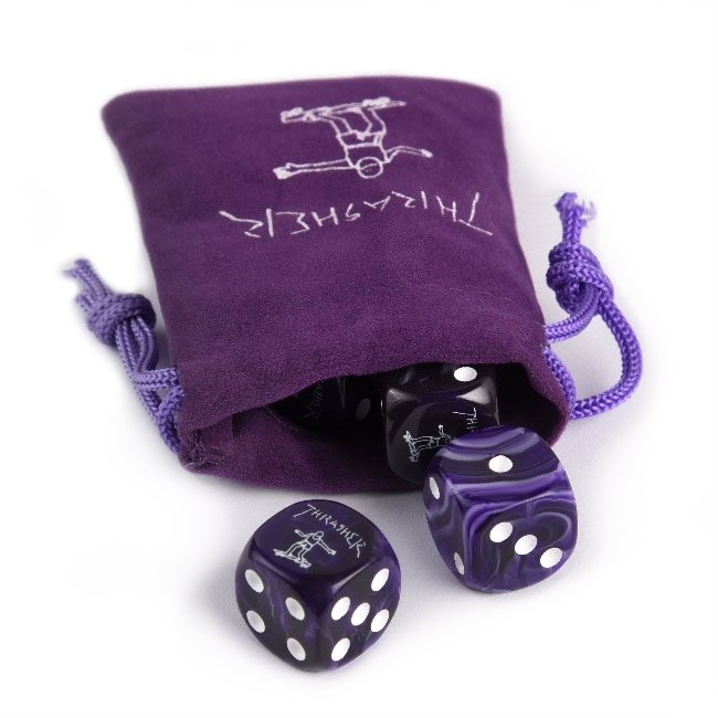 Purple Thrasher Dice Set