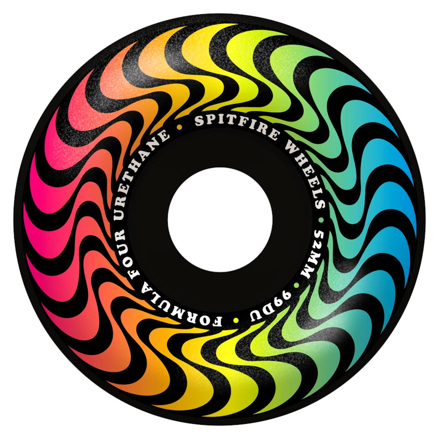 99d Trippy Swirl Radial Spitfire Skateboard Wheels