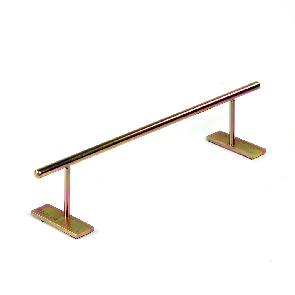 Blackriver Ramps Fingerboard Iron Round Rail - Gold