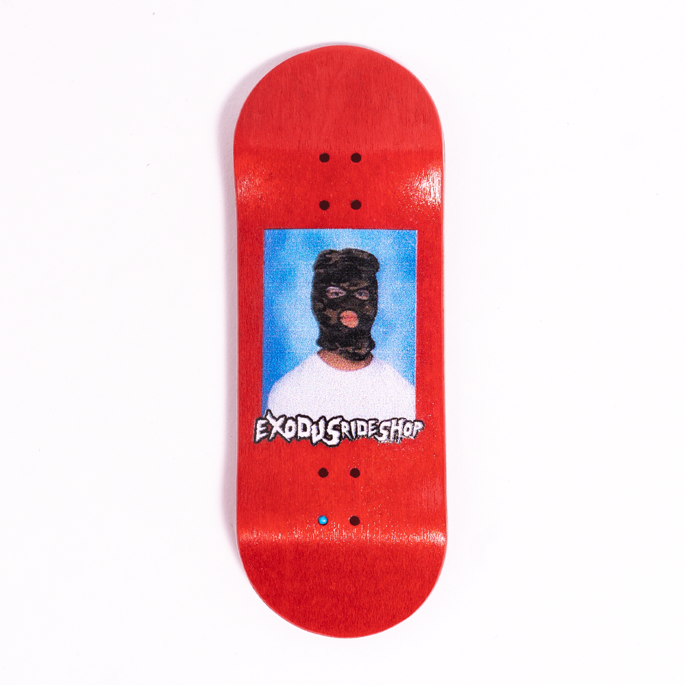 34mm Ski Mask Exodus Fingerboard Deck