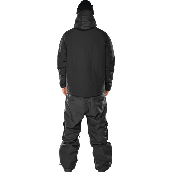 Rest Stop ThirtyTwo Black Puff Jacket Back