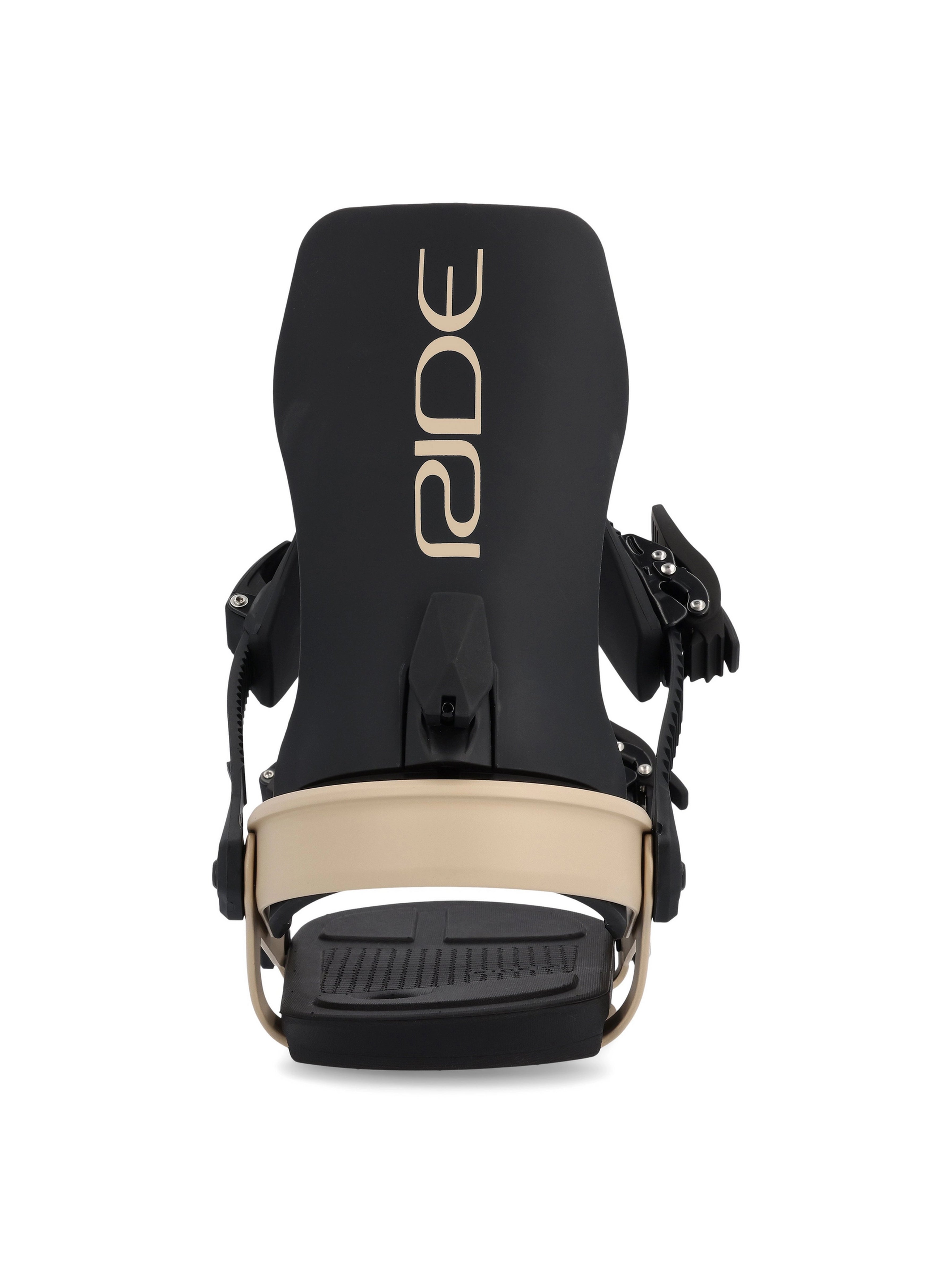 Tan 2023 Ride A-6 Snowboard Bindings Back