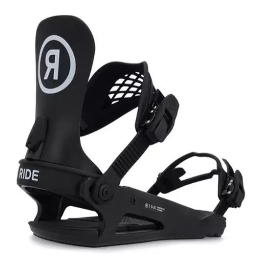 Black C-2 Series Ride Snowboard Bindings