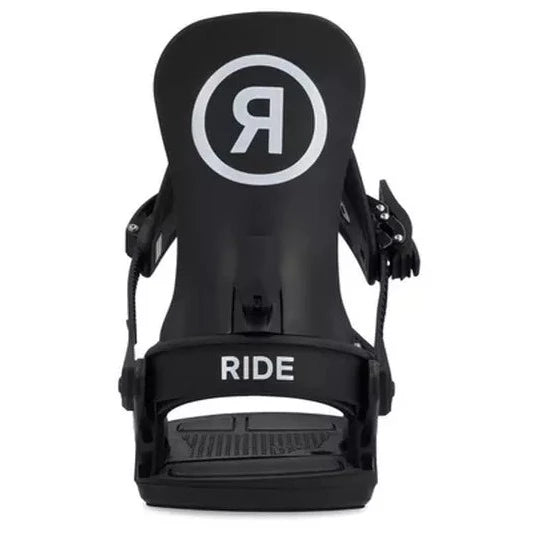 Black C-2 Series Ride Snowboard Bindings Back