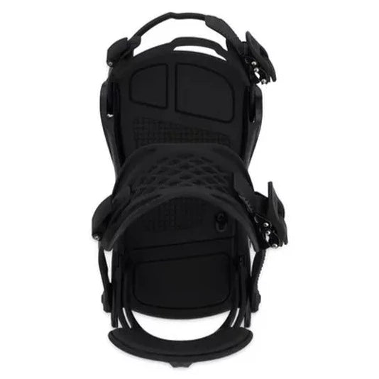 Black C-2 Series Ride Snowboard Bindings Top