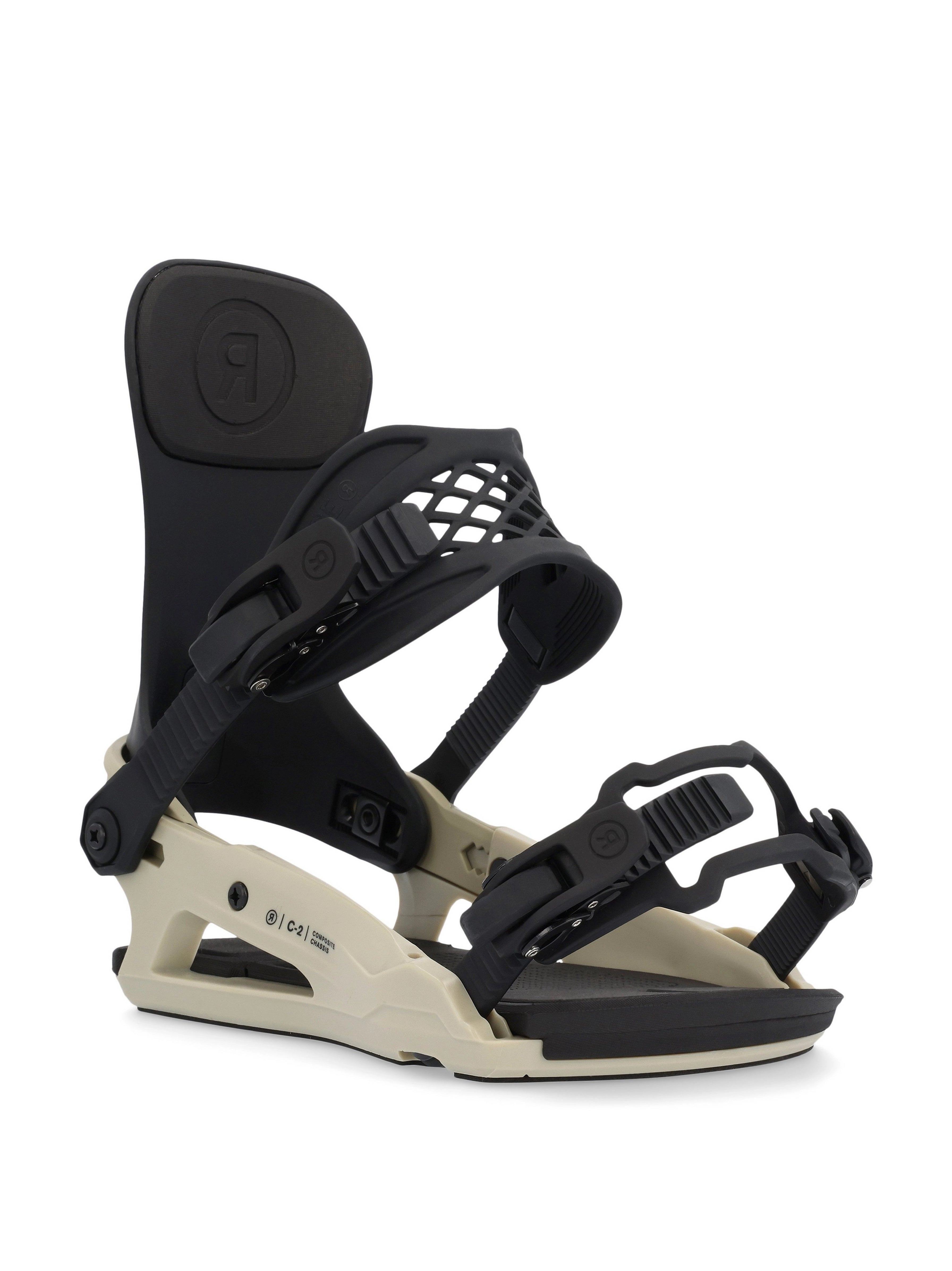 2023 Khaki C-2 Ride Snowboard Bindings Front