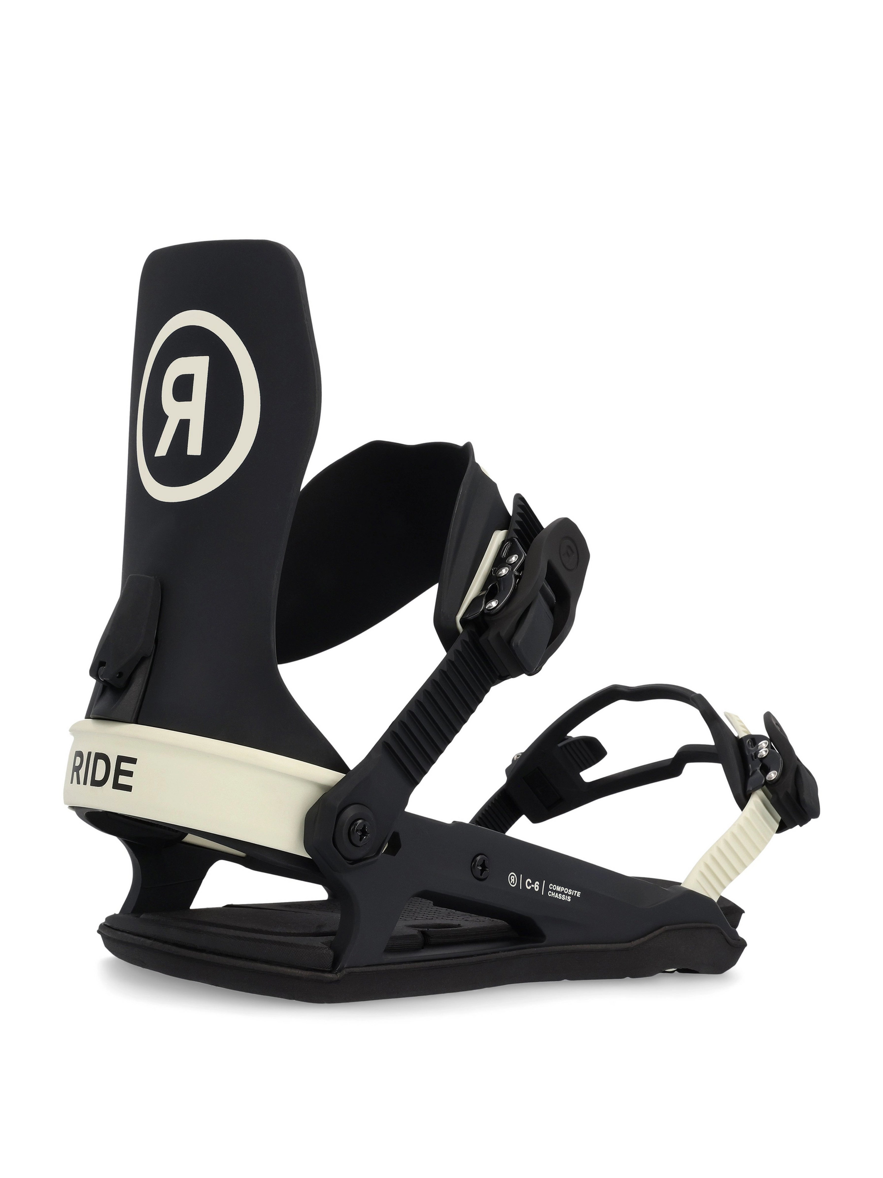 2023 Black C-6 Ride Snowboard Bindings