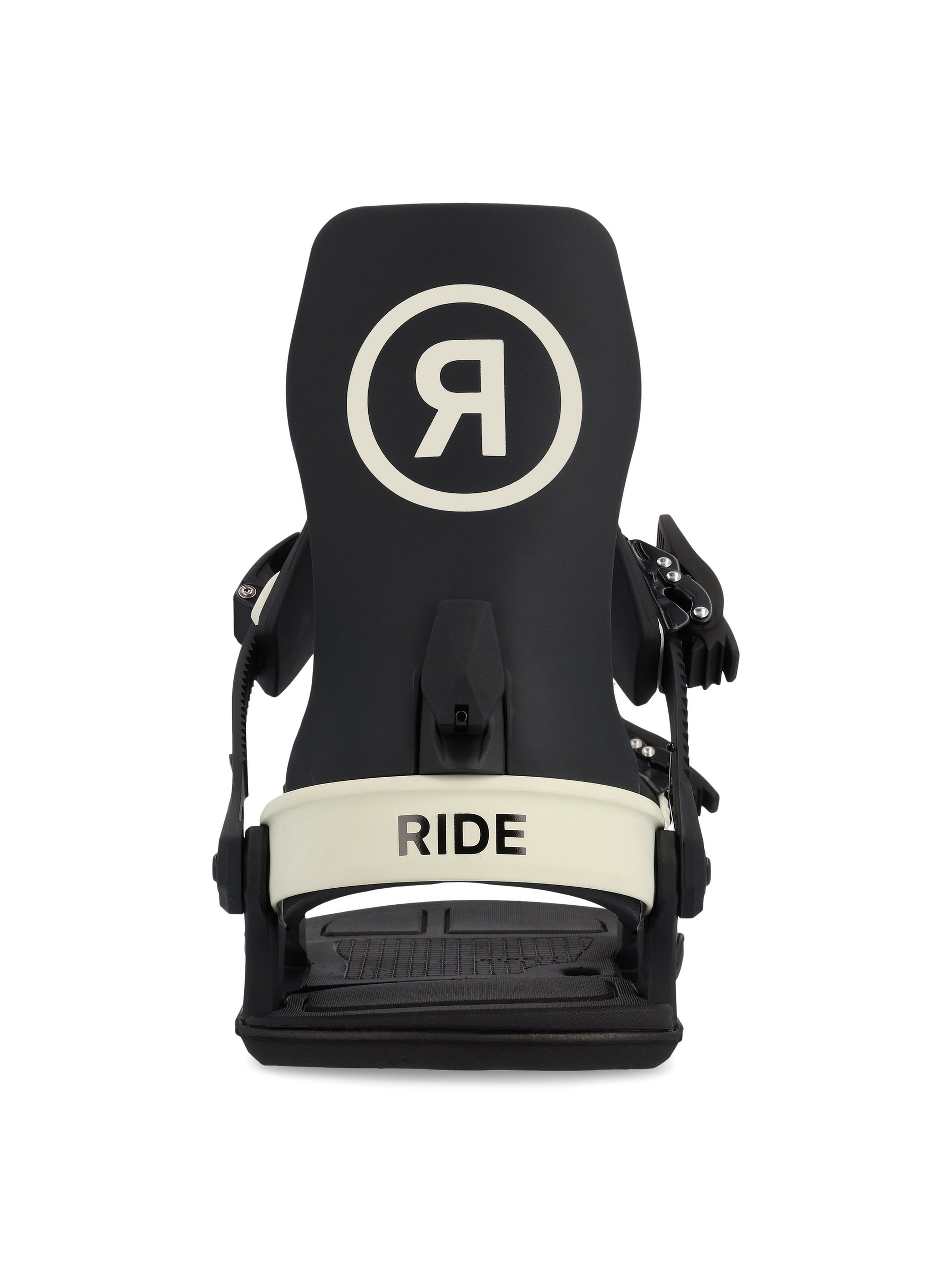 2023 Black C-6 Ride Snowboard Bindings Back