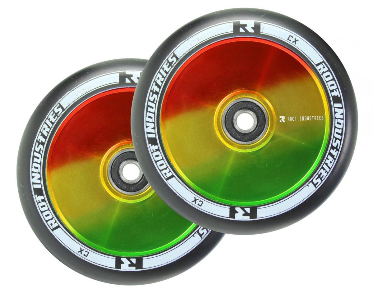 Root Industries Air Scooter Wheels - Black/Marley (Set of 2)