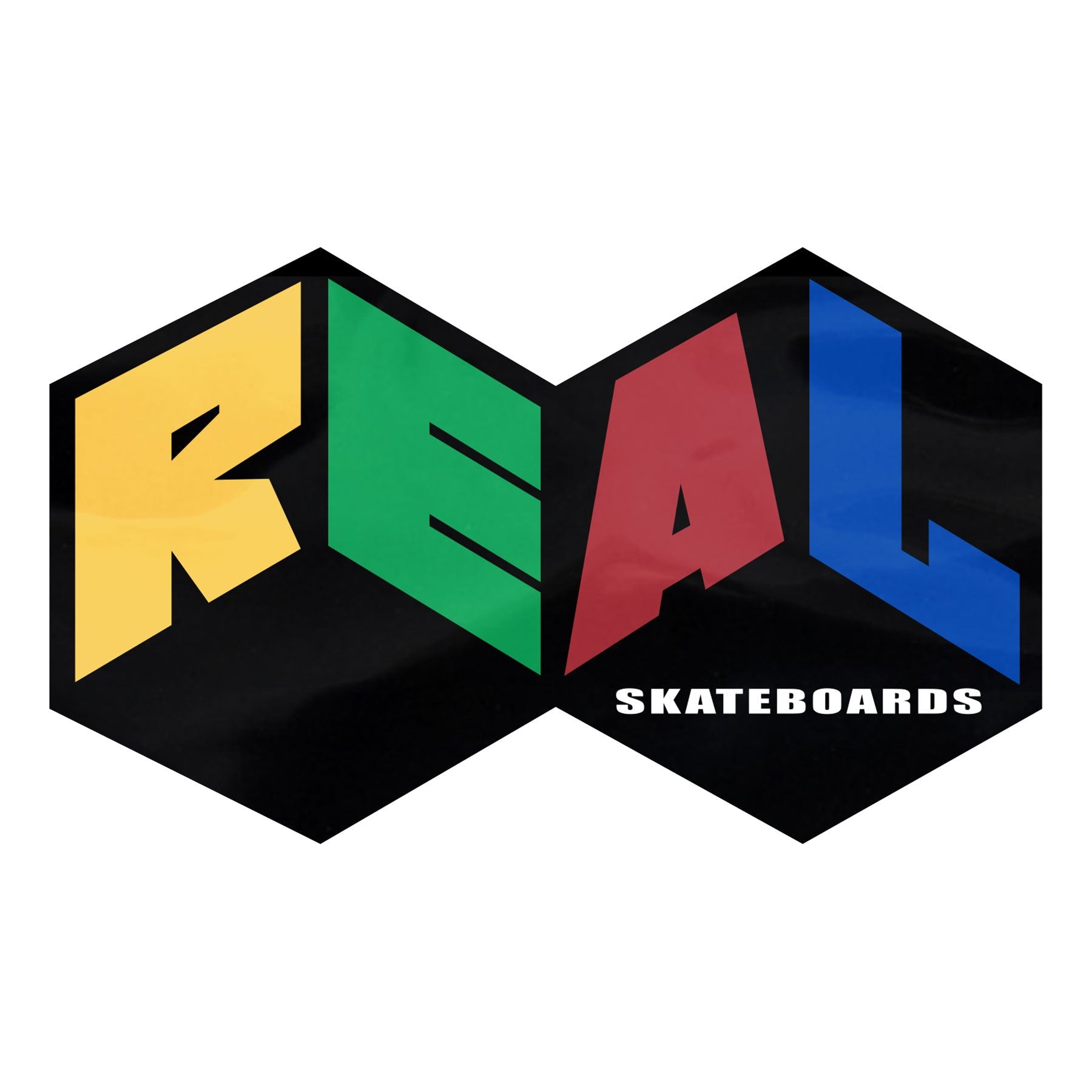 City Blocks Real Skateboards Sticker