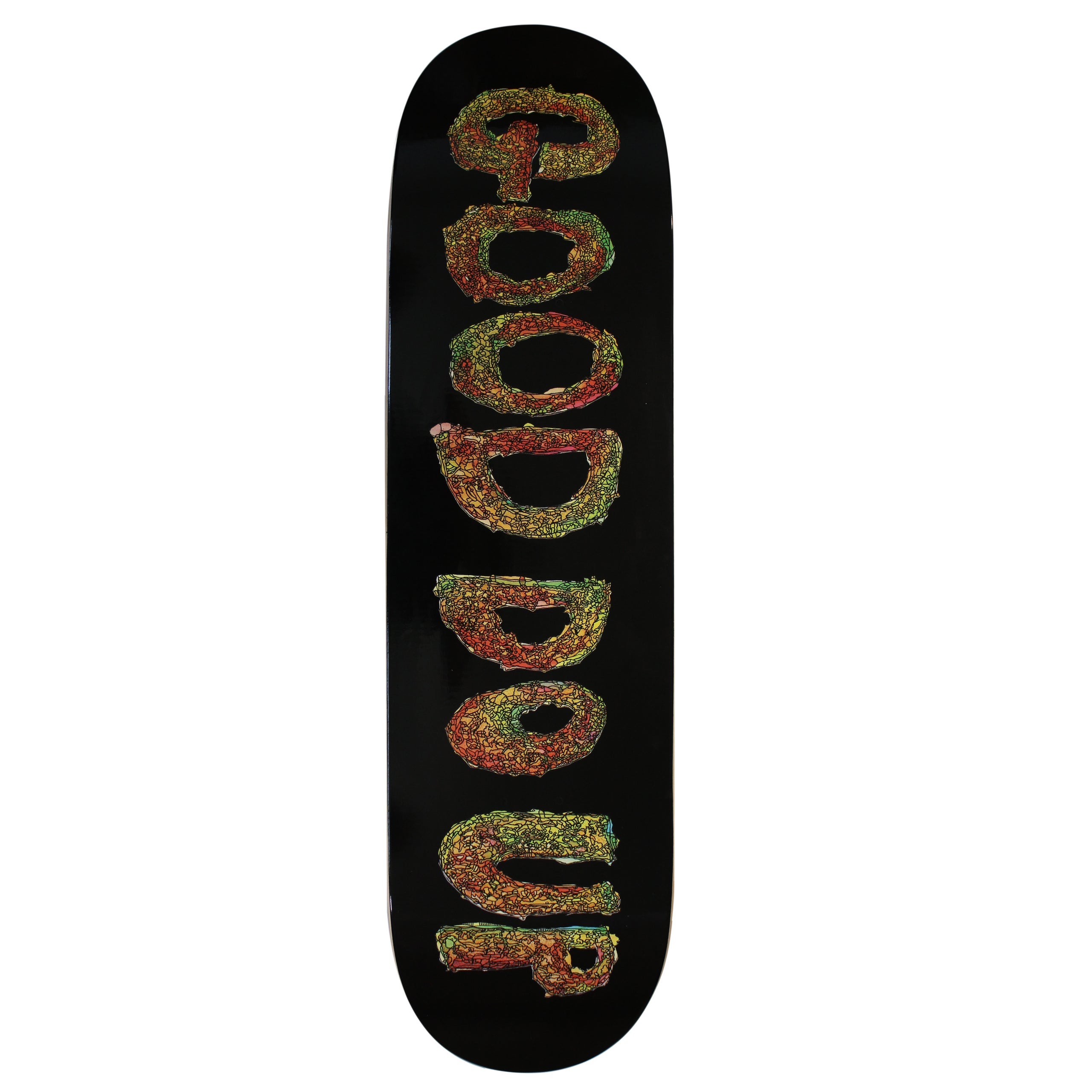 Good Do Up Text Skateboard Deck