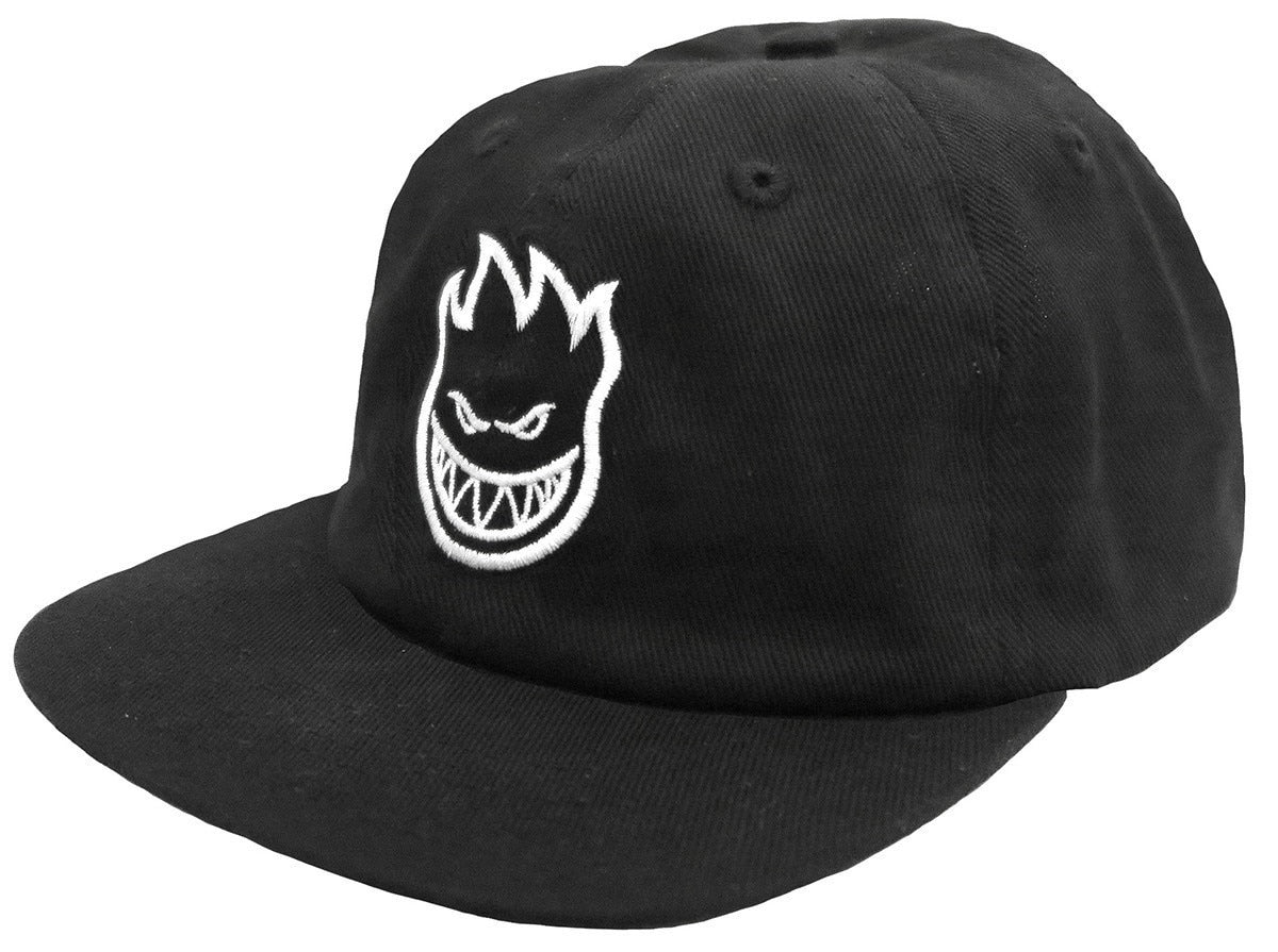 Spitfire Bighead Unstructured Strap Back - Black/White