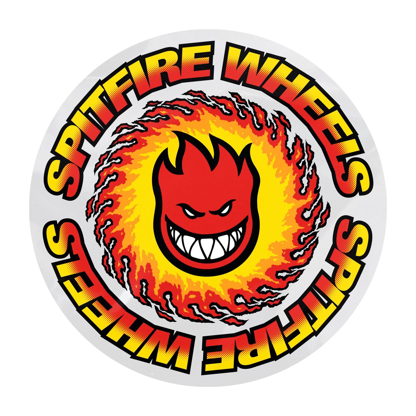 OG Fireball Spitfire Wheels Sticker