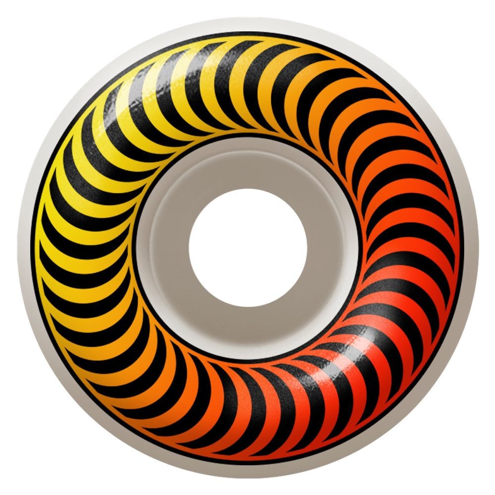Spitfire Yellow/Red Classic Faders Skateboard Wheel - 53