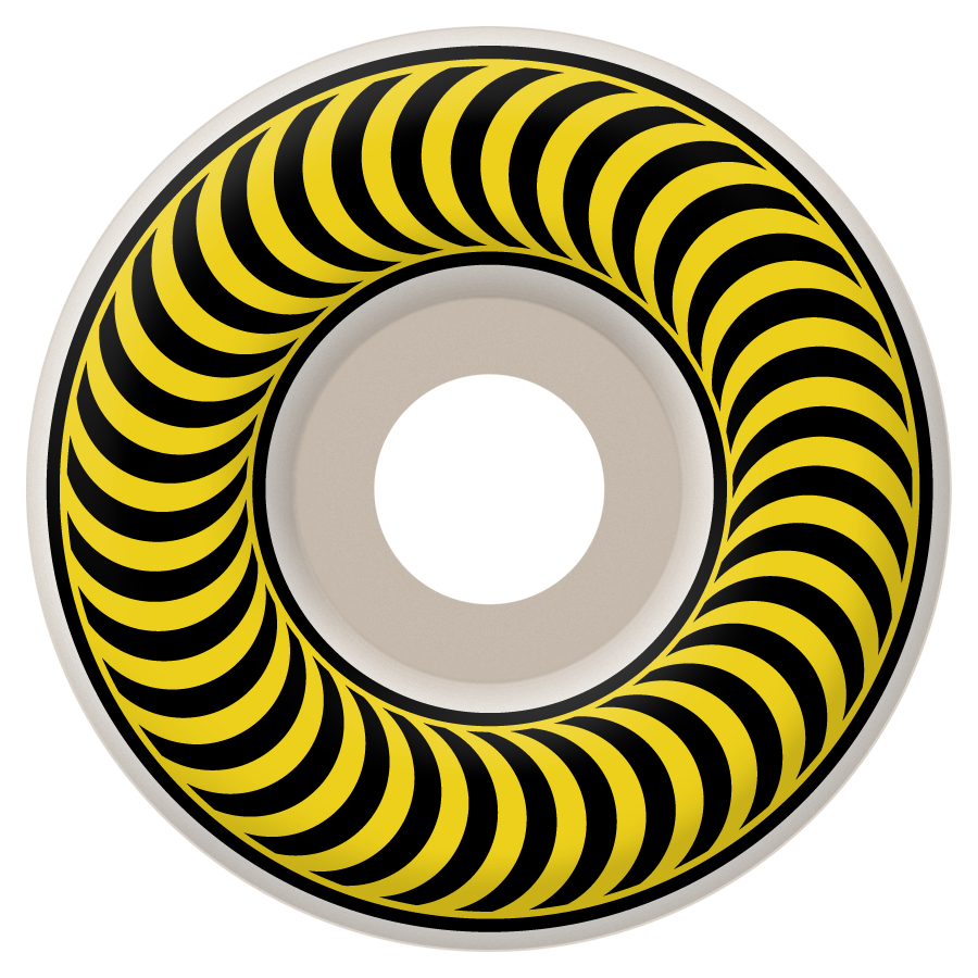 Spitfire Classic Skateboard Wheels - Yellow