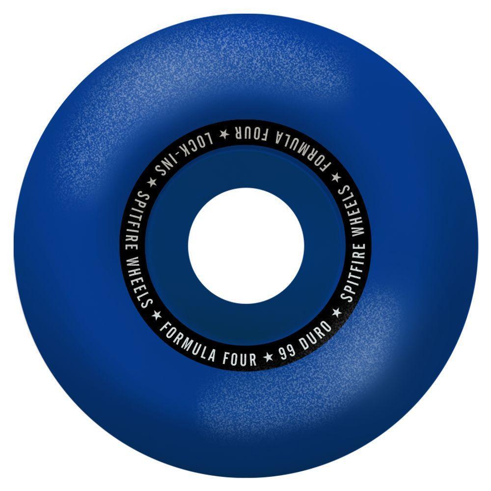 Spitfire Formula Four 99D Lock-Ins Blue/Teal Mash Up Skateboard Wheels