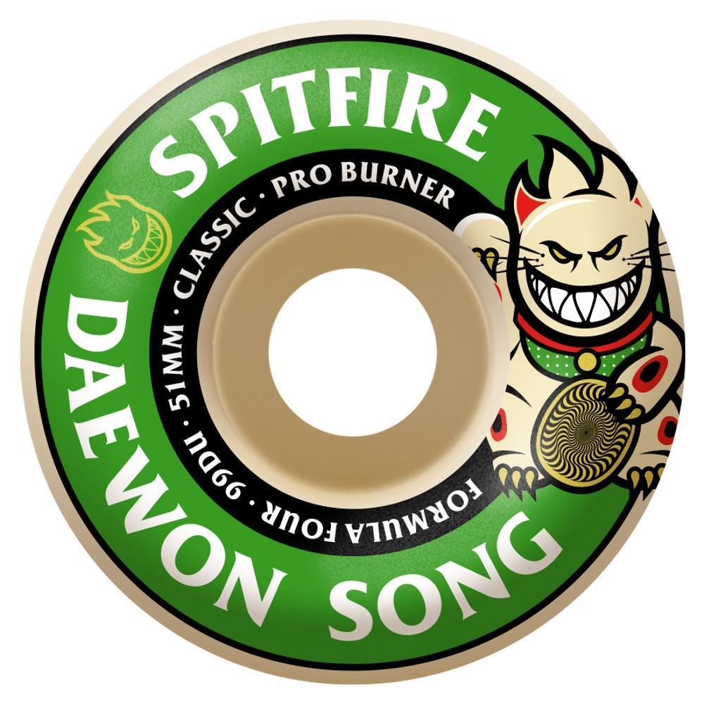 Spitfire Formula Four Daewon Burner Classic 99D Skateboard Wheels