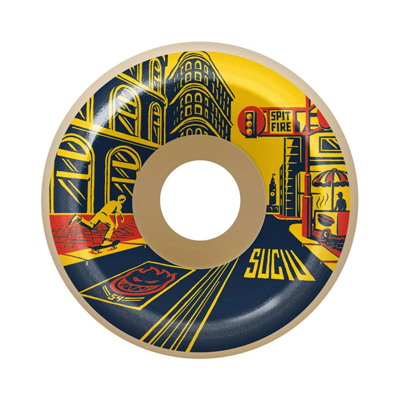 Mark Suciu Market Spitfire Conical Full Skateboard Wheels