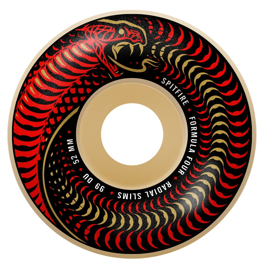 Spitfire Formula Four Venomous 99D Radial Slim Skateboard Wheels