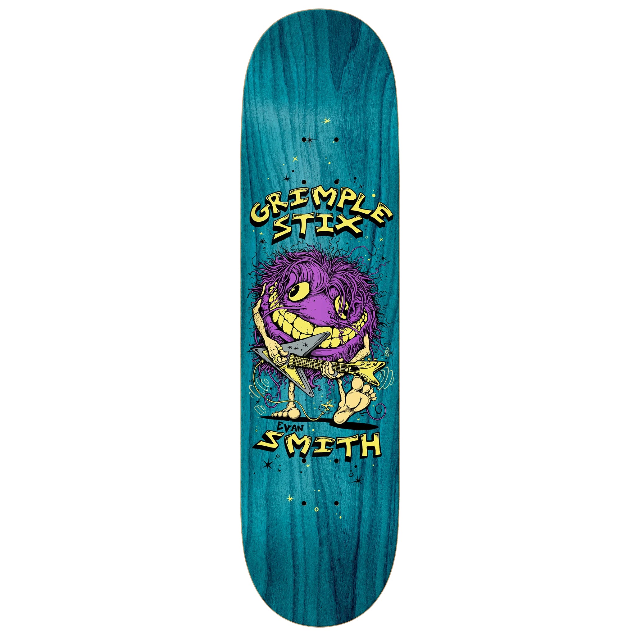 Evan Smith Family Band Grimple stix Skateboard Deck