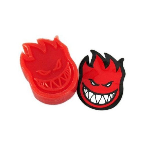 Spitfire Red Mini Bighead Skateboard Wax