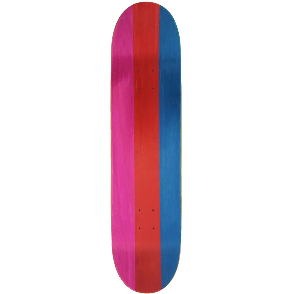 Exodus Box Logo Deck Full Shape - Blue/Red/Pink