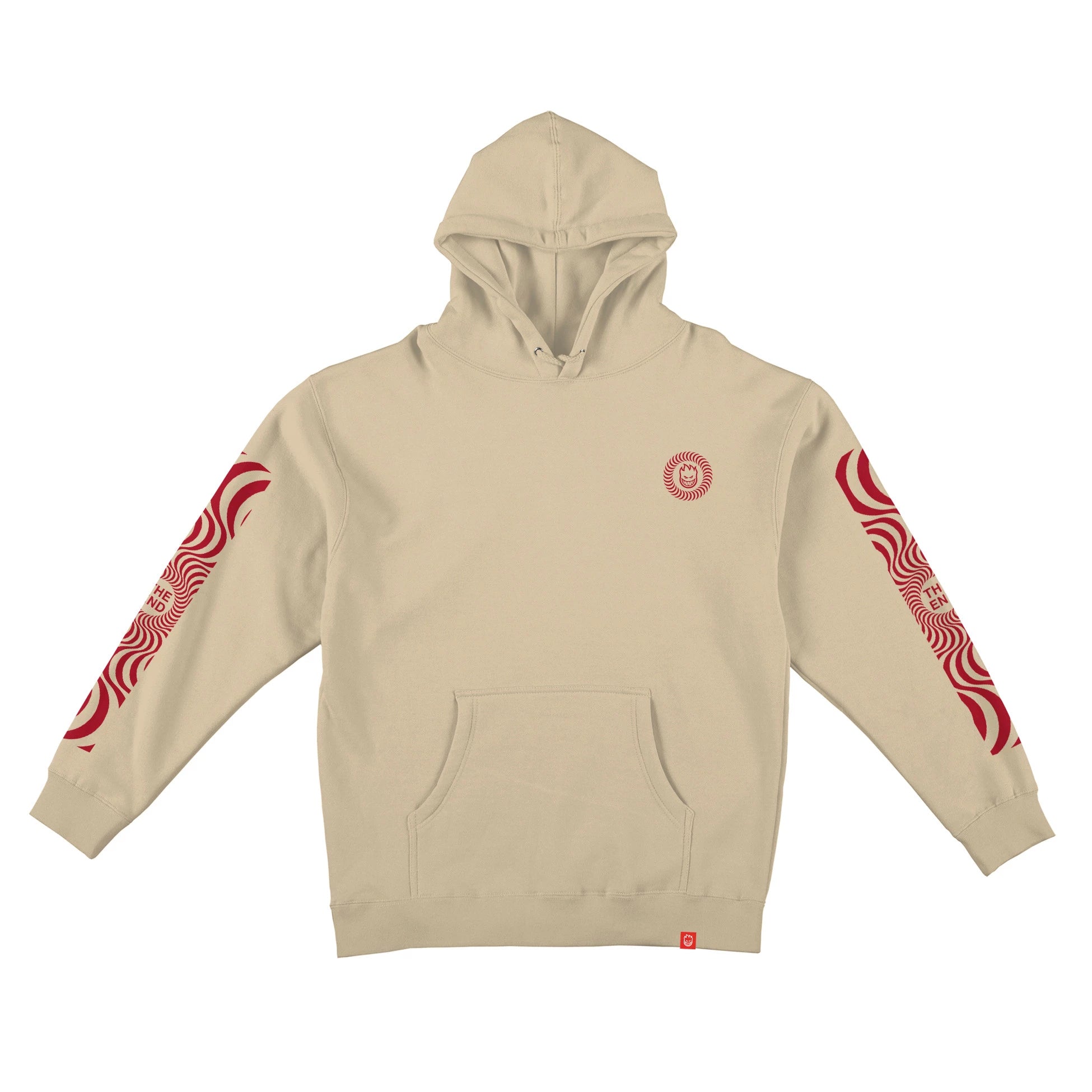 Sandstone Classic Swirl Spitfire Wheels pullover sweatshirt