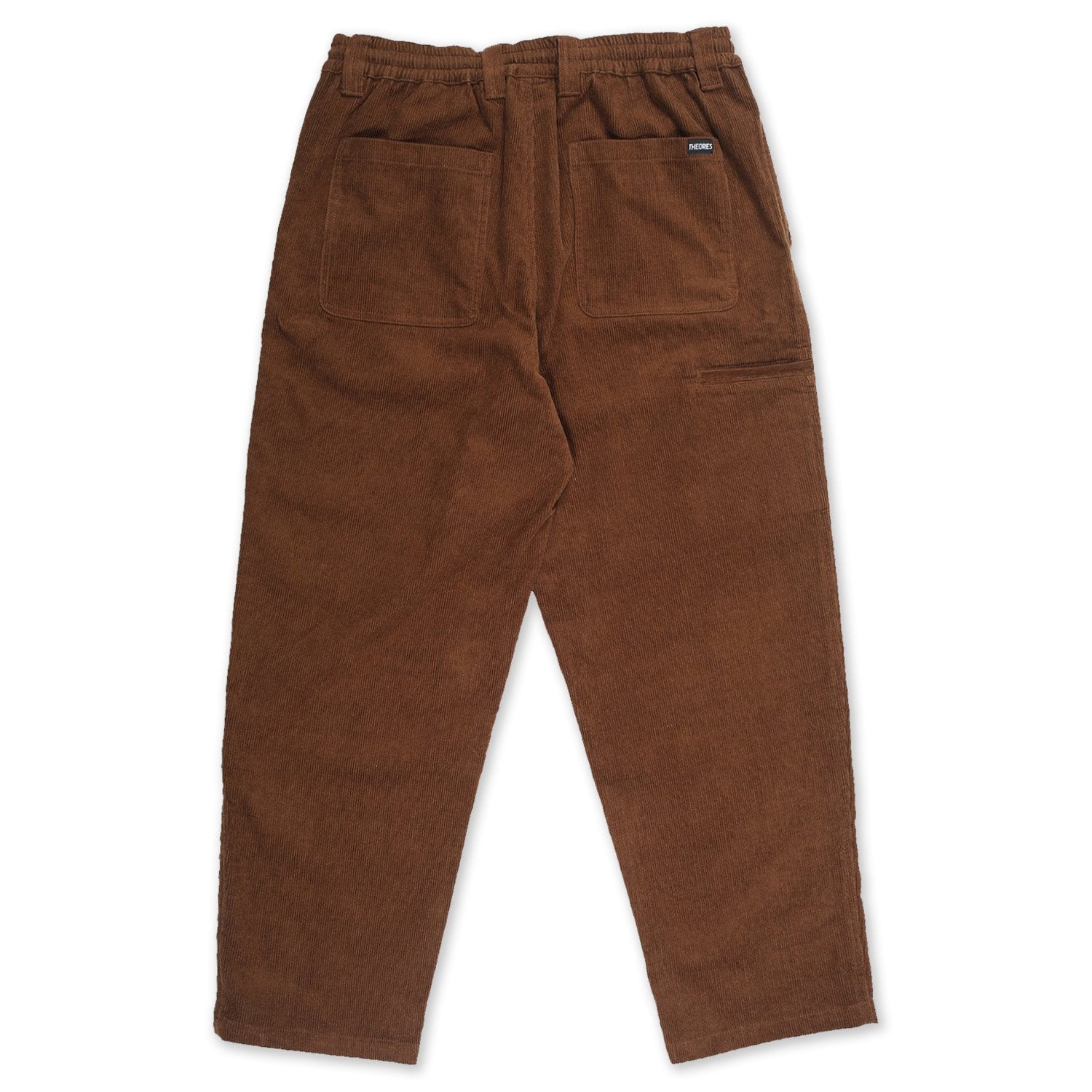 Vintage Brown Theories Lounge Cords Back