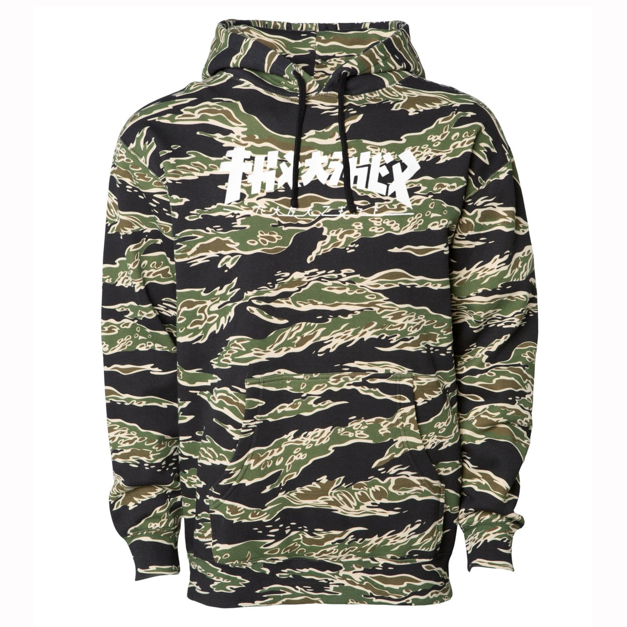 Thrasher Godzilla Skate Mag Logo Pullover Hoodie - Tiger Camo