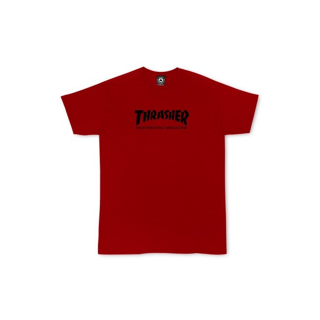 Red Toddler Skate Mag Thrasher Magazine Logo T-Shirt