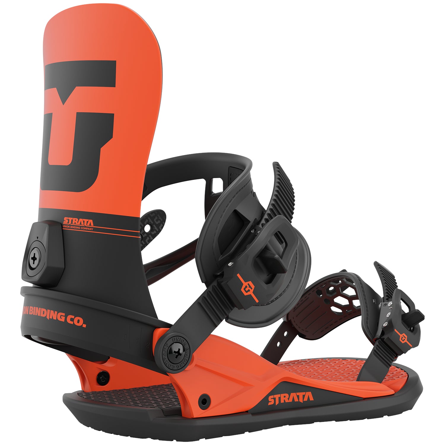 2023 Orange Union Strata Snowboard Bindings