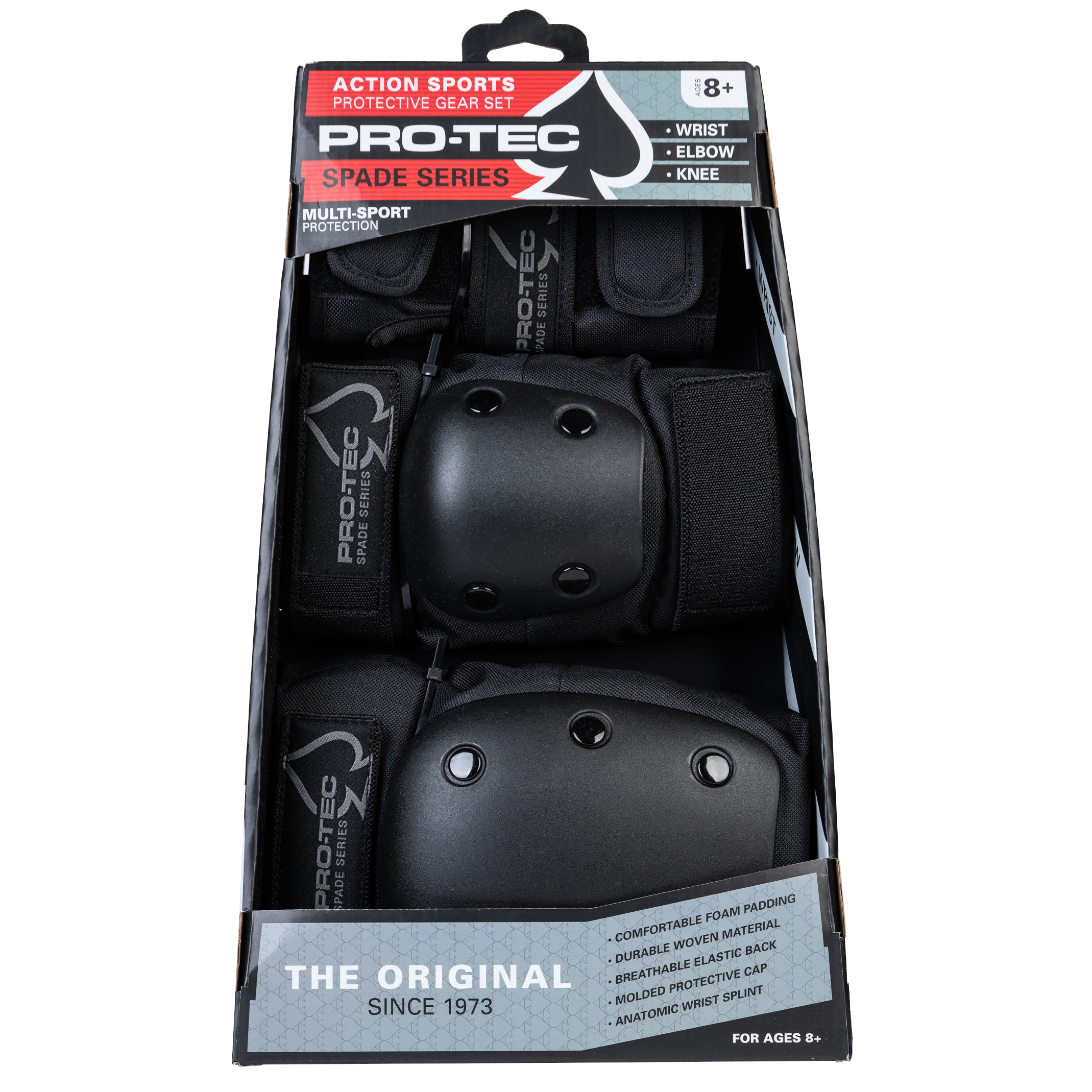 Spade Series Pro-Tec 3-Pack Pads