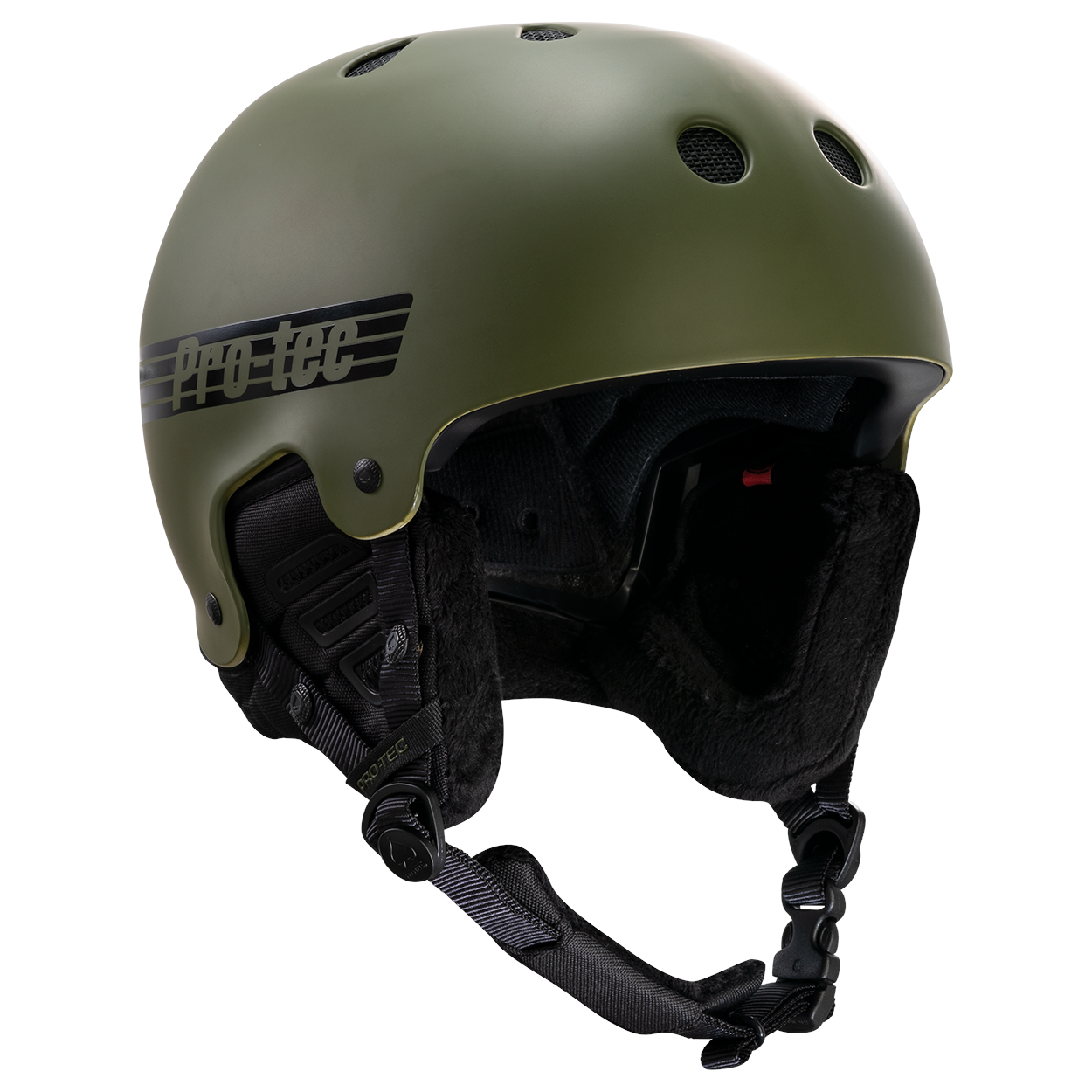 army green snowboard helmet Pro-Tec Old School Snow MIPS Certified Snowboard Helmet