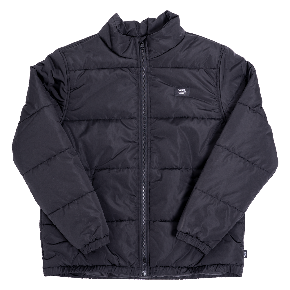 Vans black puffer deals jacket