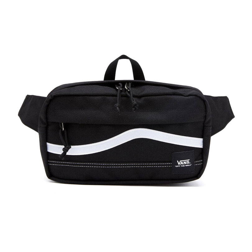 Black Construct Crossbody Vans Shoulder Bag