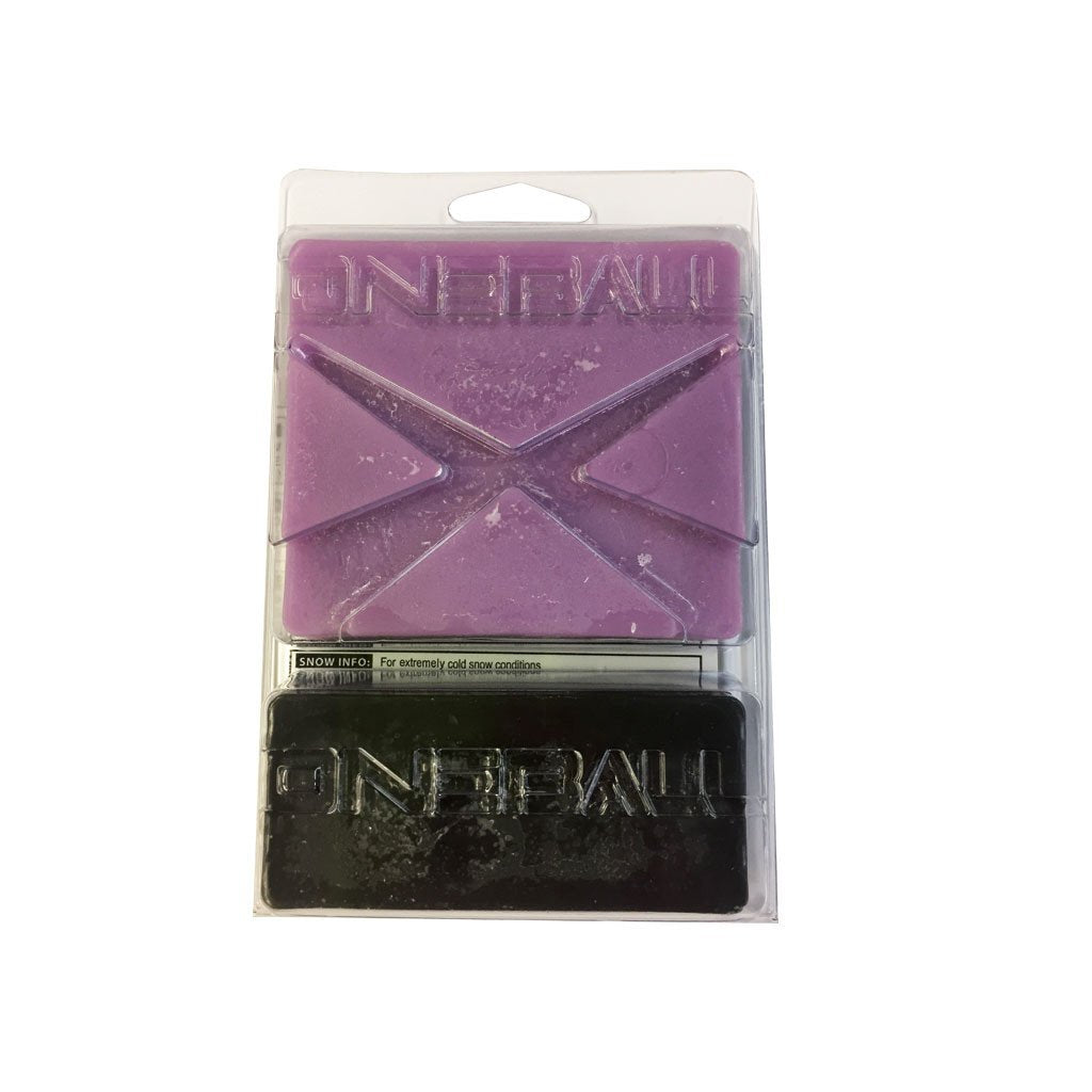 Oneball X-Wax Cold Snowboard Wax Back