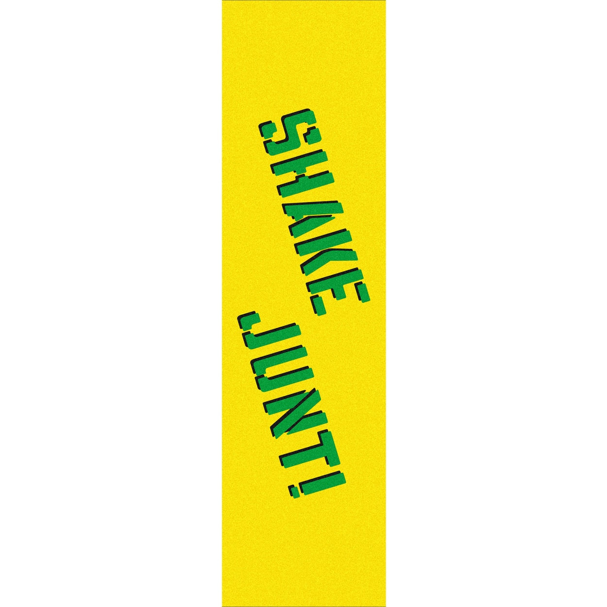 Shake Junt Yellow/Green Stencil Skateboard Grip Tape