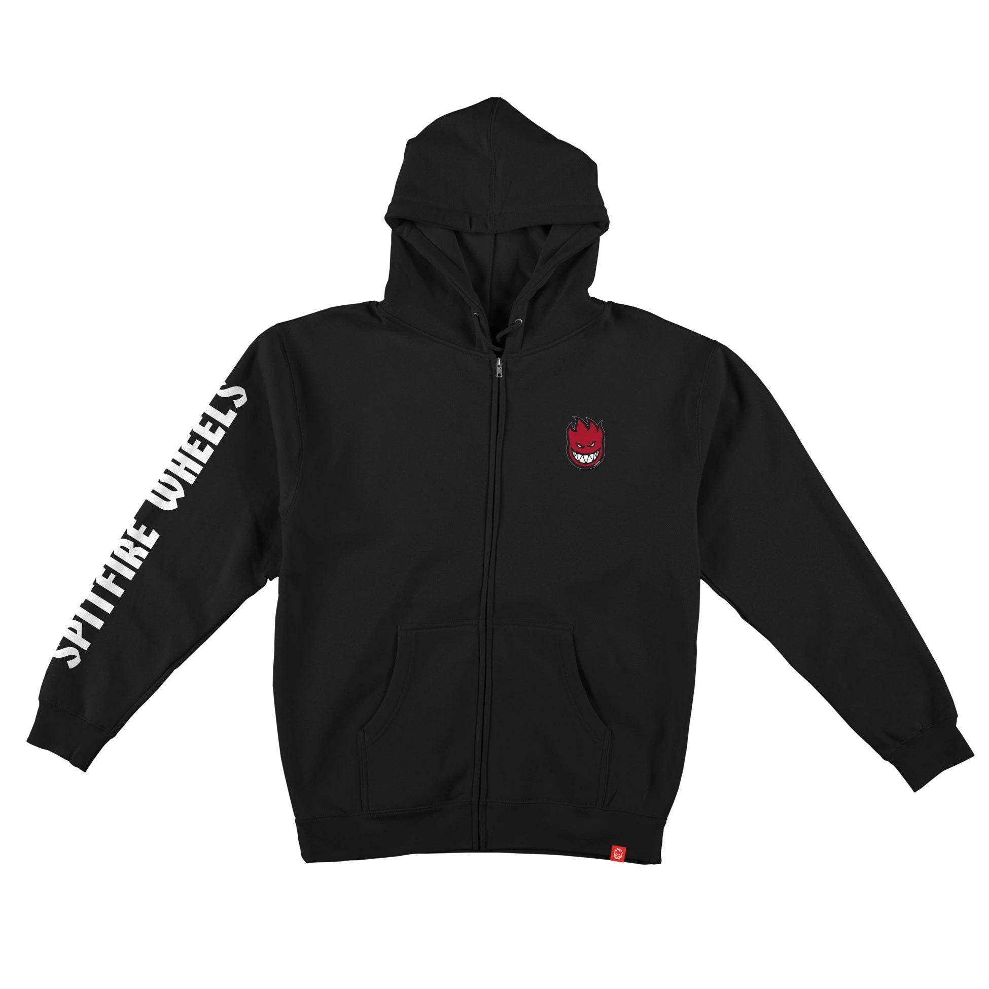 Black Lil Bighead Hombre Zip Up Spitfire Hoodie