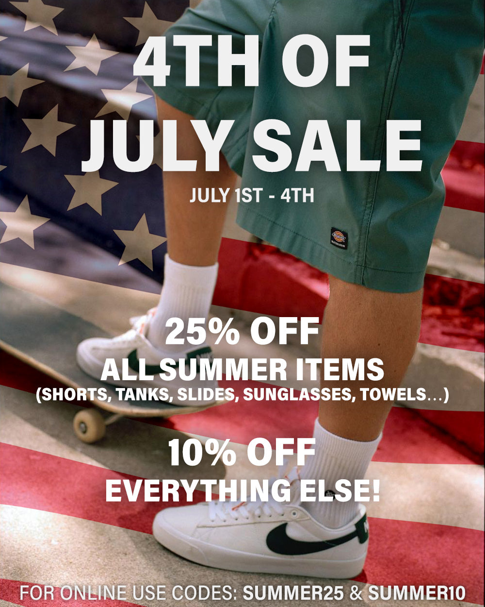 Vans 4th of july hot sale sale